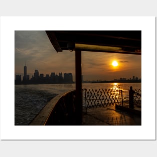 Staten Island Ferry Sunrise Posters and Art